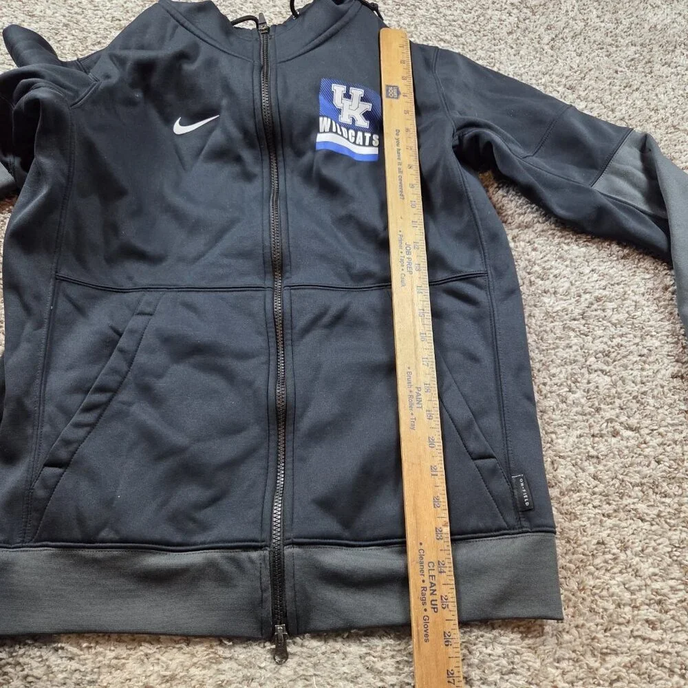 Nike Kentucky Wildcats Hoodie Sweatshirt Mens Medium Black Full Zip Jacket